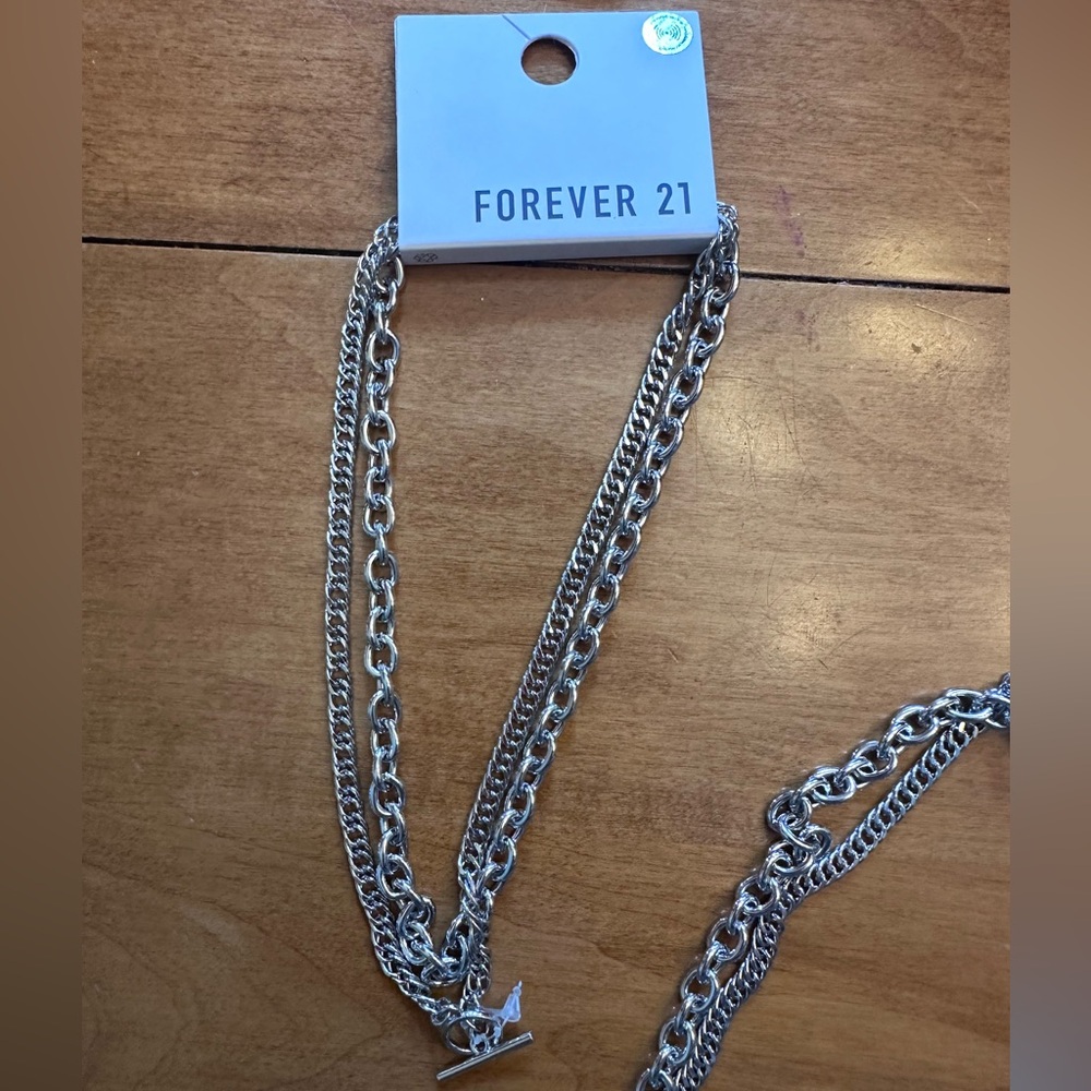 Silver Chain Set